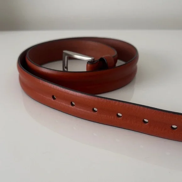 TRAFALGAR Men's Tan Leather Belt 36/90 - Picture 2 of 4